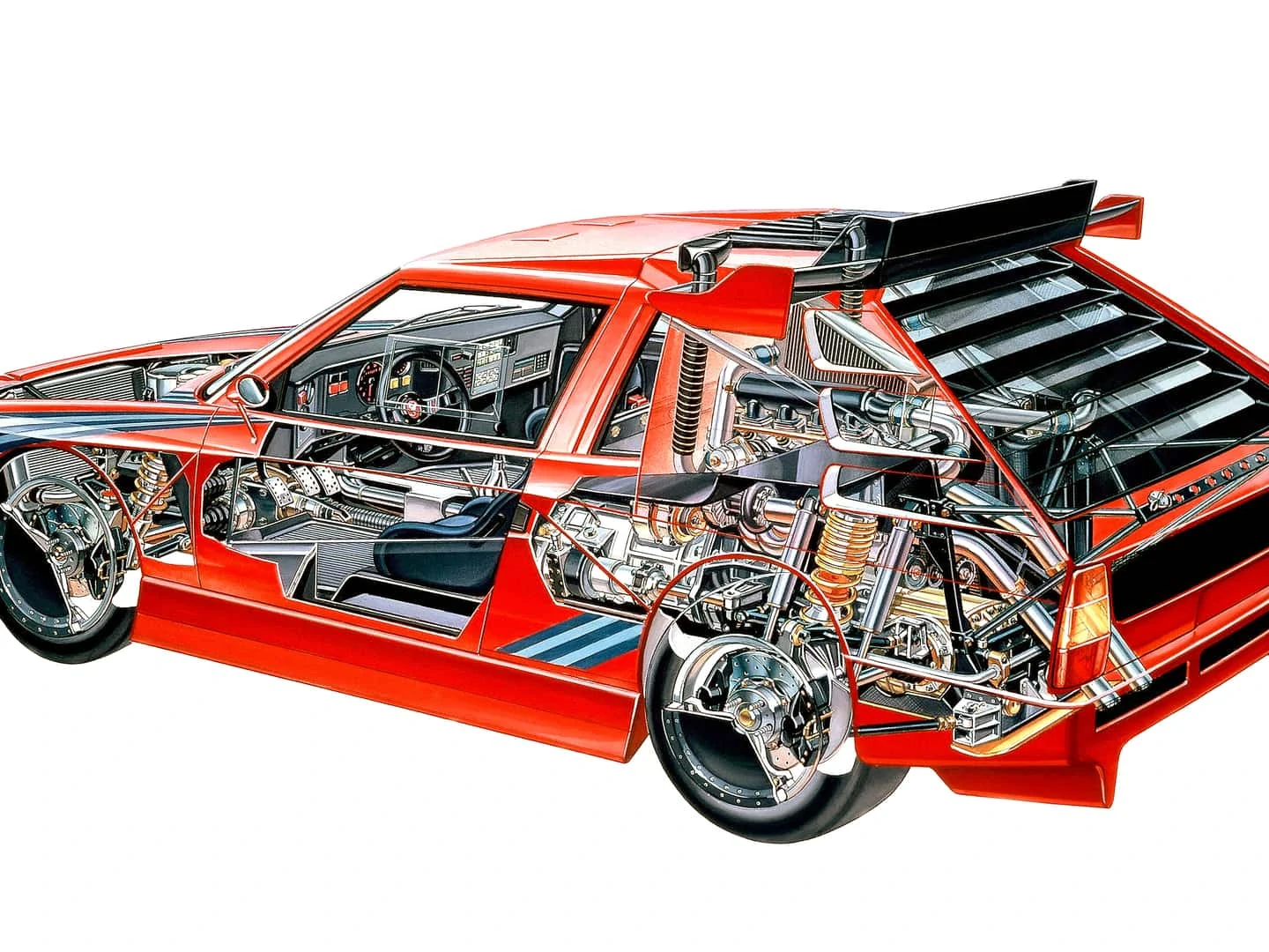 Classic engines: The legendary Triflux technology of the Lancia ECV