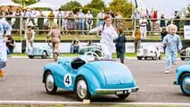 Course de voitures à pédales Goodwood Revival 2023