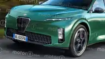 Alfa Romeo Giulia (2025), il render di Motor1.com
