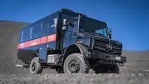 Unimog Autobus Fuoristrada sull'Etna
