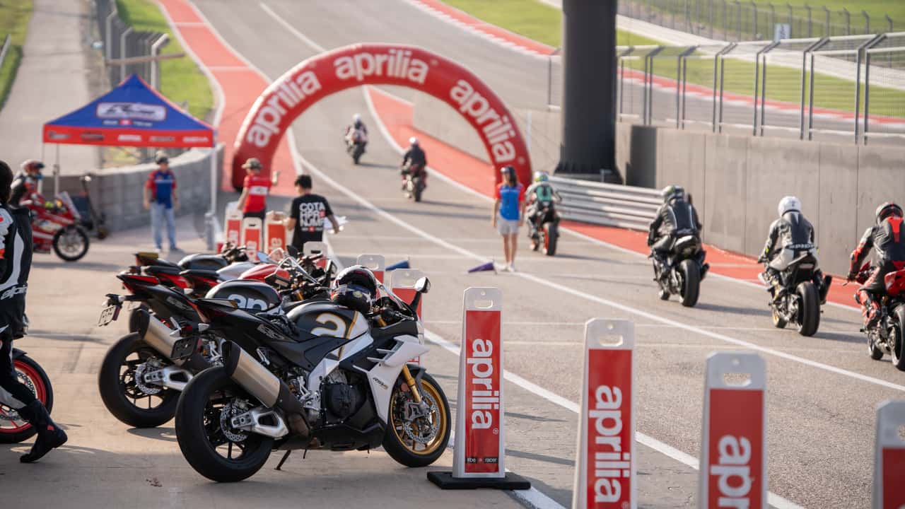 Aprilia Racers Days возвращается в Circuit of Americas в марте этого года