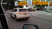 Novo Geely EX5 híbrido é flagrado na capital paulista
