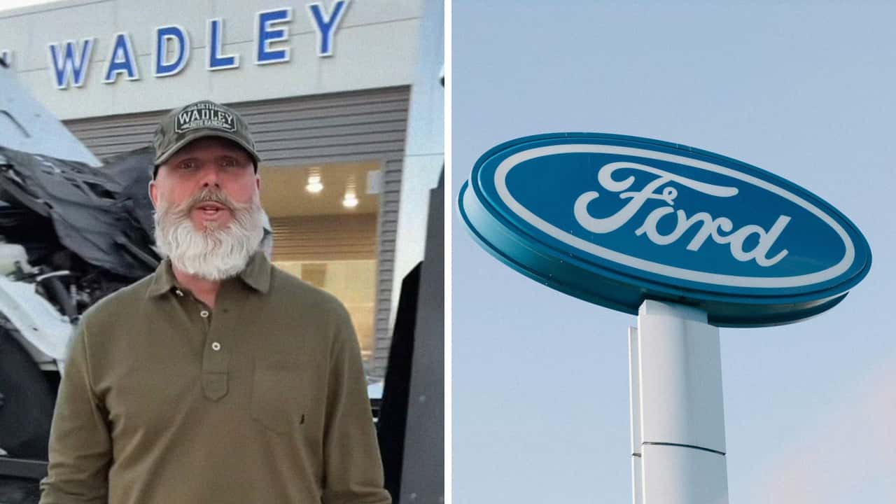 Ford salesman says they're the safest cars 'in the world.' Then he proves it