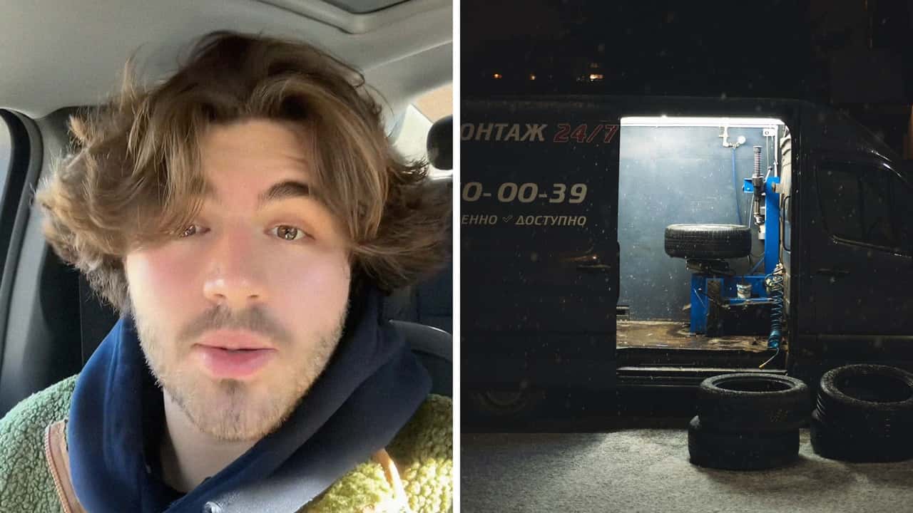 Man’s car breaks down in a Red Lobster