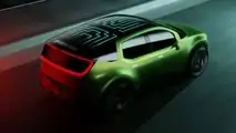 Fisker Pear rear three-quarter view