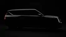 Teaser della versione di produzione di Kia EV9
