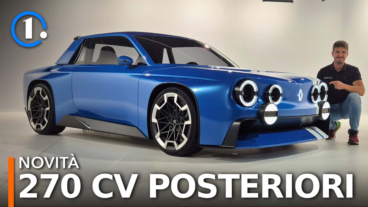 La nuova coupé di Renault ha la trazione posteriore