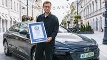 Miko Marczyk, Audi A6 Sportback e-Tron, Guinness Menzil Rekoru