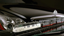 Limited-edition Maybach transporter model train