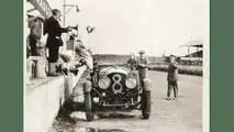 Le Mans 1929 - 4 ½ Litre - Clement and Chassange changing over