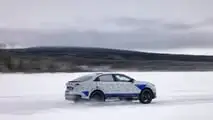 Alpine A390, the photos of the tests at the Arctic Circle