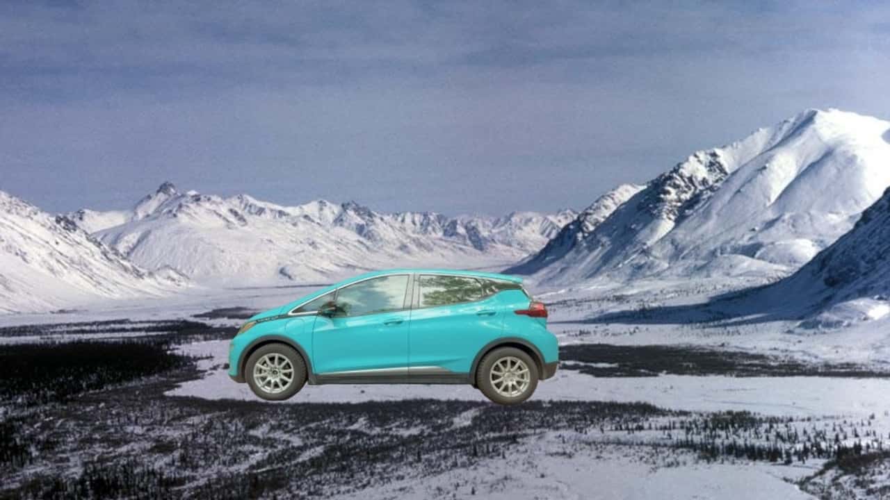 Chevy Bolt EV Arctic Ocean
