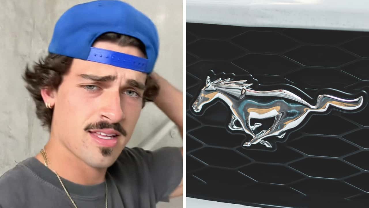 Man is on his way to sell his 1996 Mustang. Then it breaks down in the middle of the highway