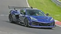 2026 Chevrolet C8 Corvette Zora spy shots undisguised exterior 23