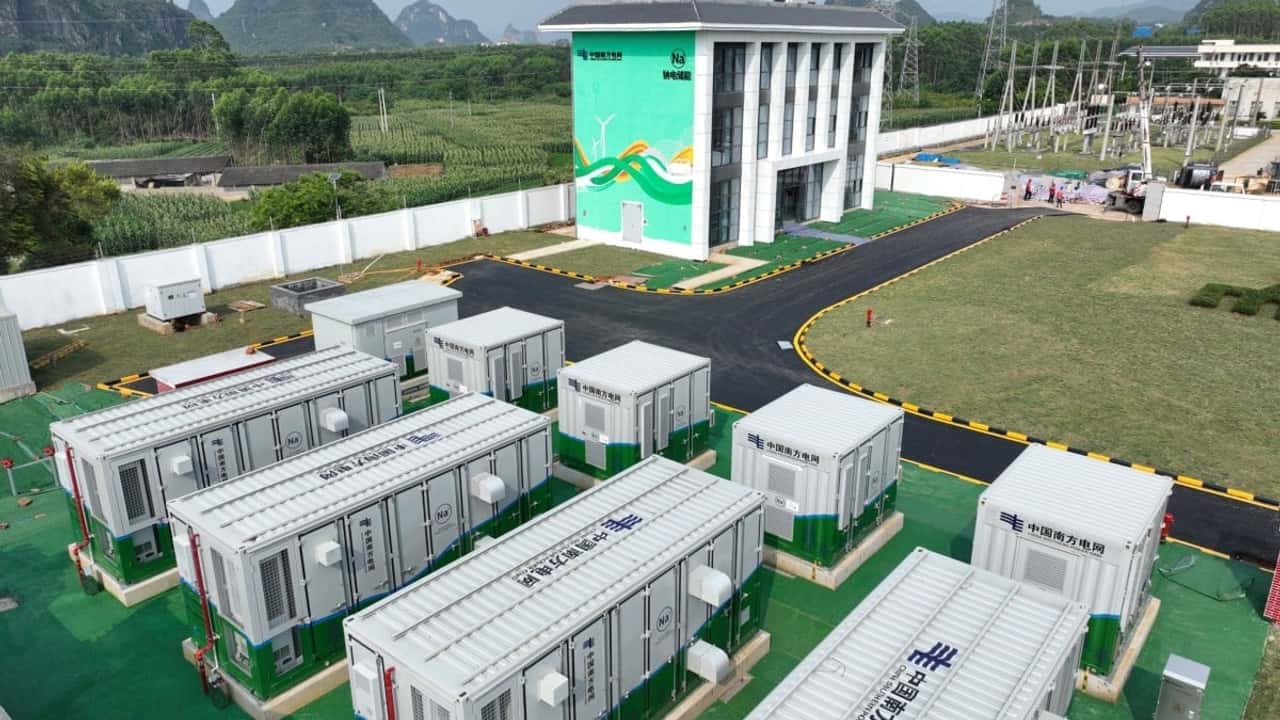 Batterie agli ioni di sodio China Southern Power Grid Energy Storage