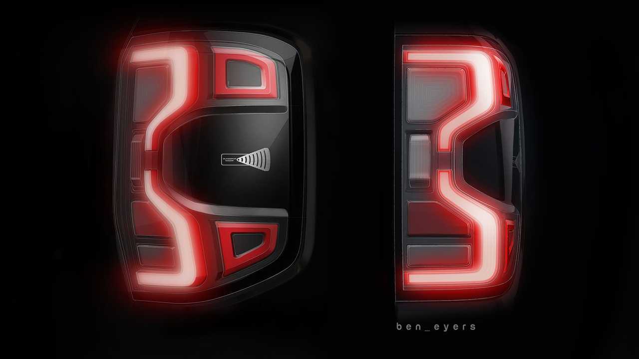 Ford Ranger 2022 - Design das lanternas