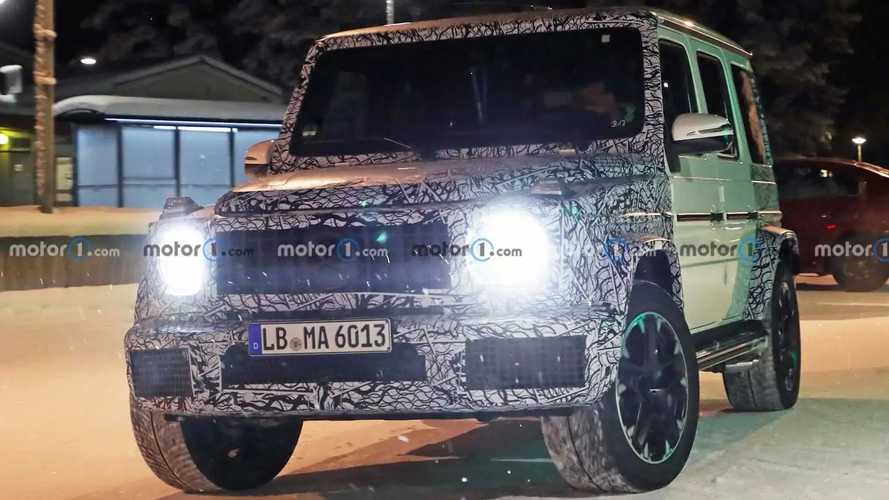 Mercedes Classe G, le prime foto spia del restyling