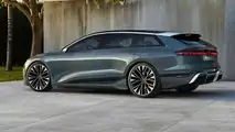 Audi A6 Avant E-Tron Concept Side Rear