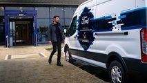 Ford Transit a guida autonoma simulata al DP World London Getway