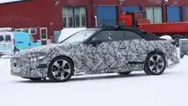 Mercedes-Benz CLE-Class Convertible Spy Shots Side Angle