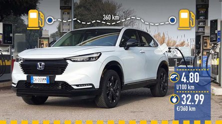 Honda HR-V Hybrid (2022), la prova dei consumi reali