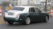 Rolls-Royce Phantom facelift spy photo