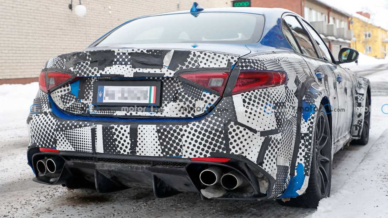 Photo espion Maserati GranTurismo