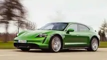 Essai de la Porsche Taycan Turbo S Cross Turismo (2021)