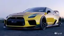 Nissan GT-R par Hycade