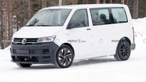 VW ID Buzz, T6 Transporter Gövdesi Altında Testte