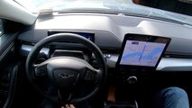 Ford BlueCruise autonomous system (Mustang Mach-E)