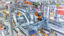 Audi Q4 e-tron production in Zwickau, Germany