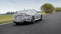 2022 BMW 2 Series Coupe camouflaged prototype of M240i