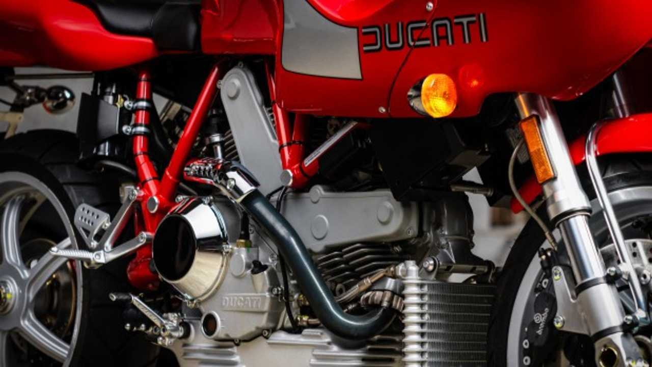 7-Mile 2002 Ducati MH900e with Crate