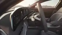 Lucid Air Dream Edition driver's display
