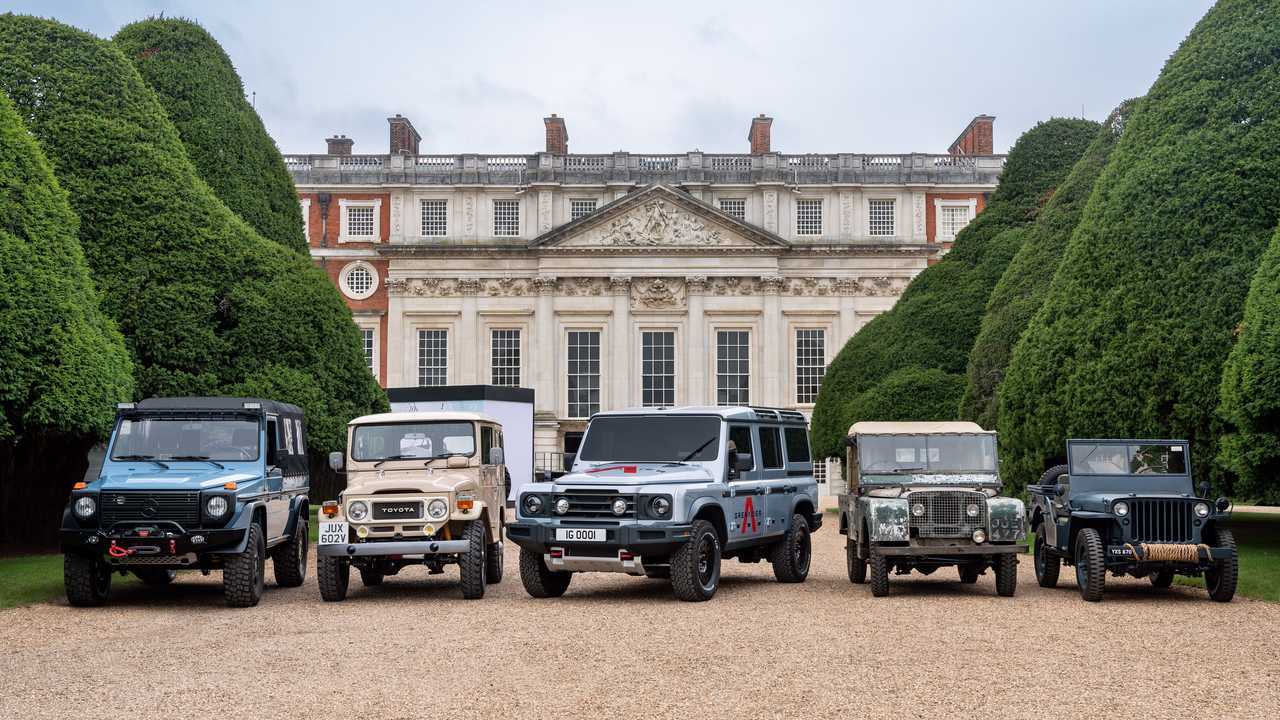 Ineos Grenadier at Concours of Elegance