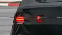 2022 Hyundai Ioniq 5 new spy photo (taillight)