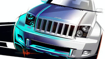 Jeep Trailhawk Concept design sketch