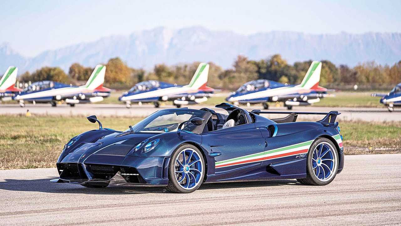 Pagani Huayra Tricolore, профиль