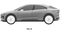 Jaguar I-Pace Refresh Design Trademark Rendering Driver Side