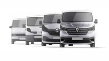 Sketches of the new Renault Trafic