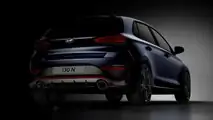 2021 Hyundai i30 N Teaserbild (hinten)
