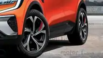 Renault Mégane (2021) als Rendering von Motor1.com