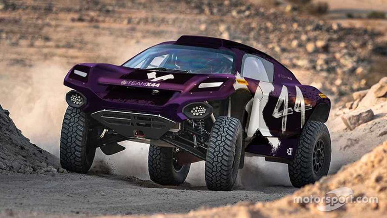 Lewis Hamilton's Extreme E X44 livery