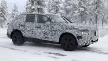 Mercedes-Benz GLC 2022, fotos espía
