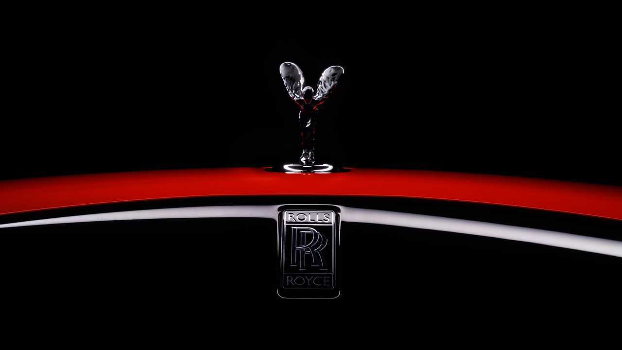 Rolls-Royce - Luci al neon, colore nero