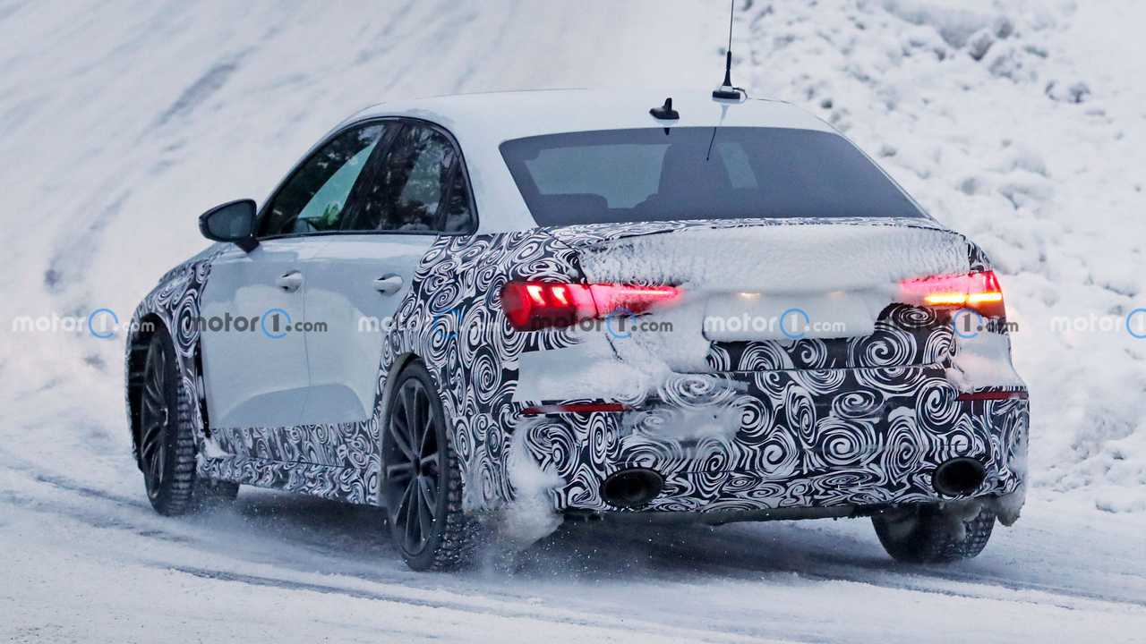Nuevo Audi RS 3 Sedán, fotos espía