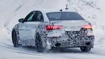 Nuova Audi RS3 Sedan spia foto