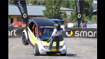 Gedrängel im Smart