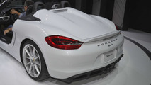 Porsche Boxster Spyder at 2015 New York Auto Show